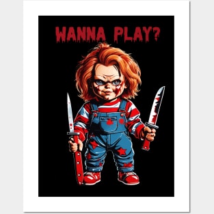 Wanna Play?? Posters and Art